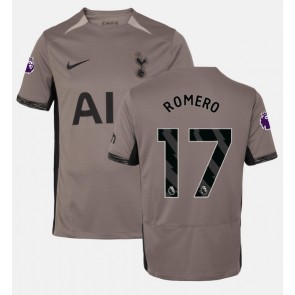 Tottenham Hotspur Cristian Romero #17 Koszulka Trzecich 2023-24 Krótki Rękaw